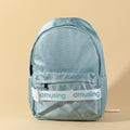 Simple and portable women's backpack - green