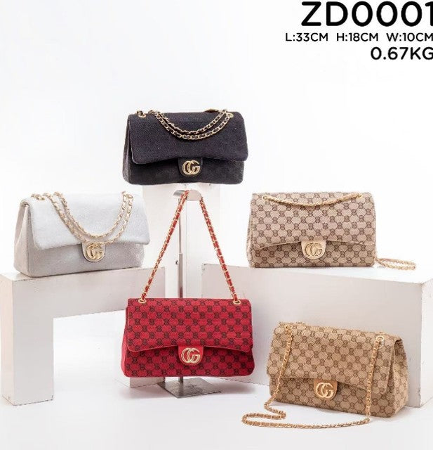 Women Bag ZD0001# Black