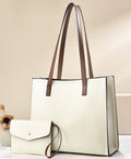 Women Bag 8995 Beige White