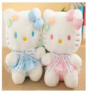 10" Flower K Cat