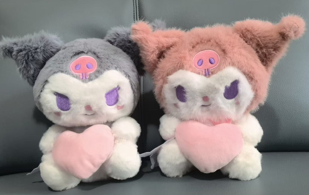 8 inch Heart Kuromi Doll