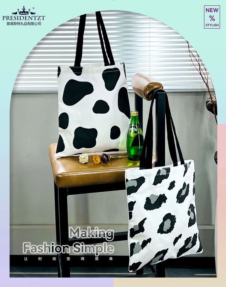 Shoulder bag(Black&white) ZT410-2386