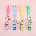 Cute animal magic cube key chain