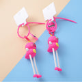 Barbara dinosaur silicone cord key chain