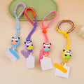 Woven Phone Strap - Lucky Panda Keychain