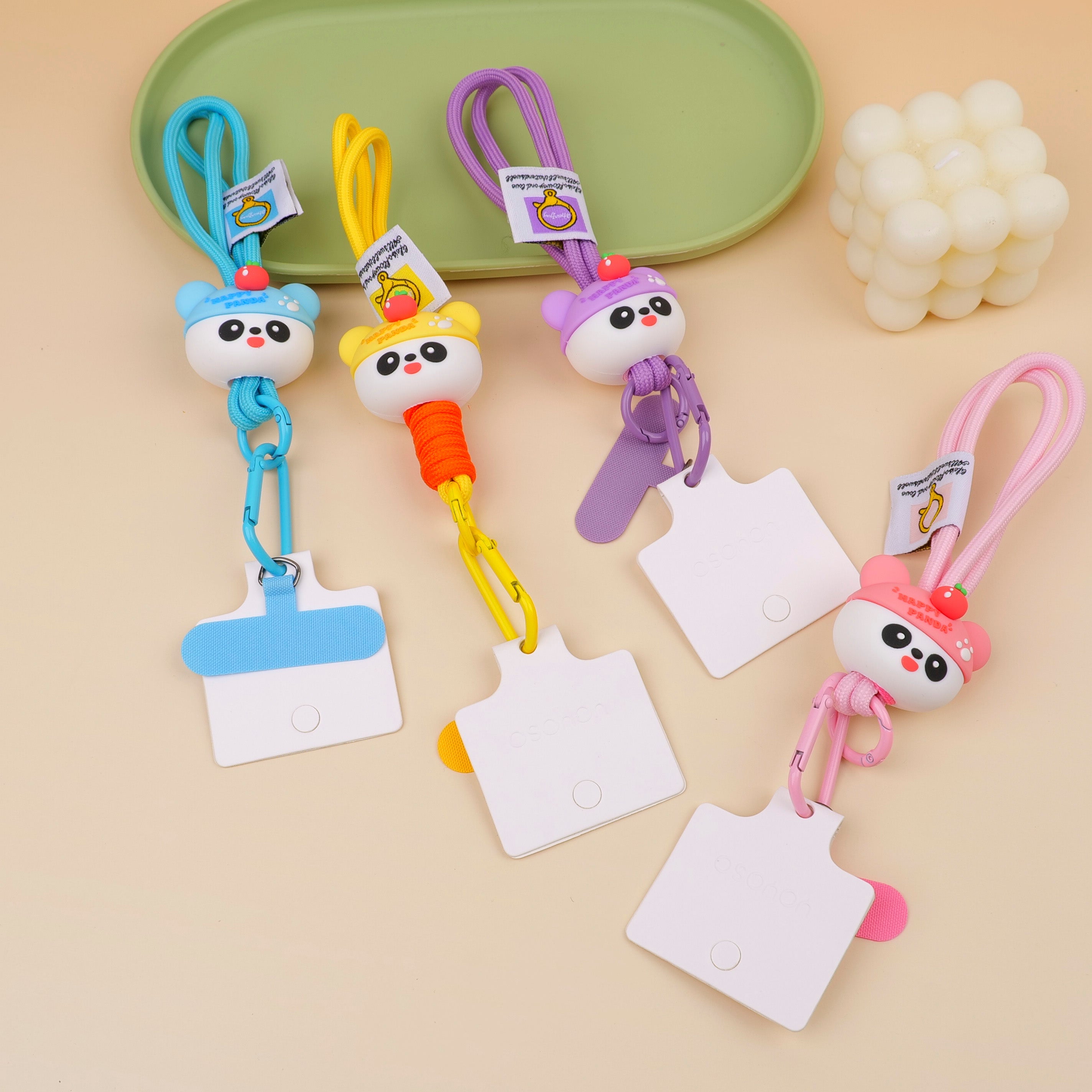 Trendy Phone Strap - Carrot Panda Keychain