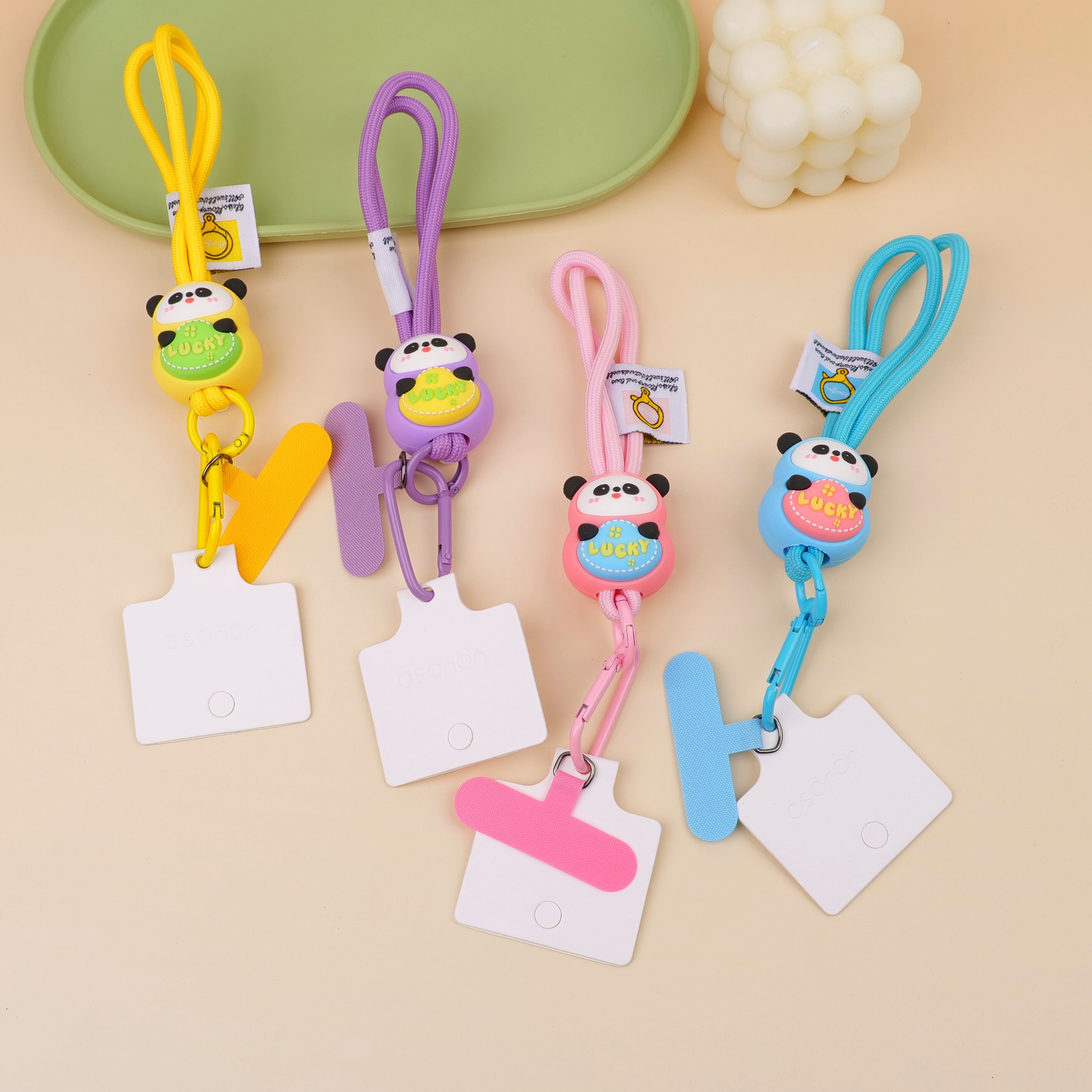 Trendy Phone Strap - Lucky Panda Keychain