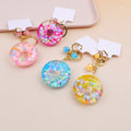 Dripping Oil Donut Keychain