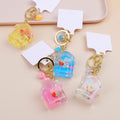 Dripping Oil Cute Little Bear Keychain