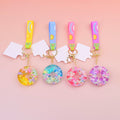 Donut Oil Drop Keychain