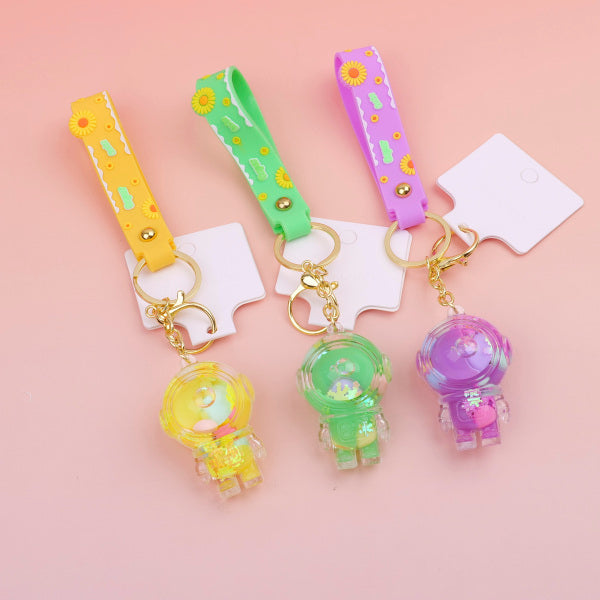 Astronaut Oil Drop Keychain