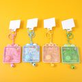 Cute park shooting water game keychian