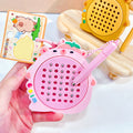 Capybara magnetic suction bead drawing board buckle keychain