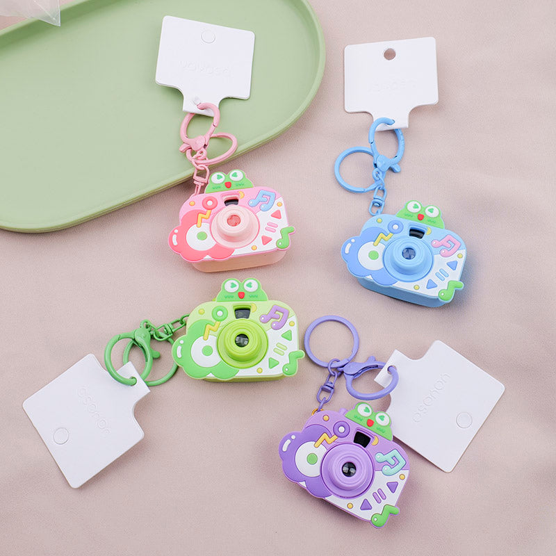 Projection Camera - Music Frog Keychain