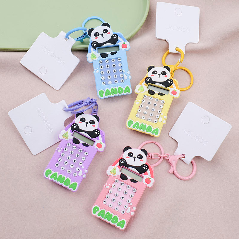 Maze Calculator - Adorable Panda Keychain