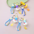 Duck pull keychain