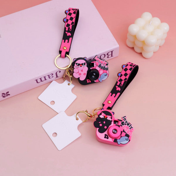 Camera-shaped Lover's Keychain