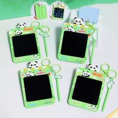 Cute Panda Doodle Pad Keychain (Medium)