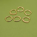 Loop Earrings - 3 Pairs
