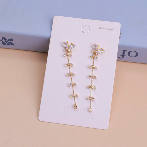 Long Butterfly Earrings