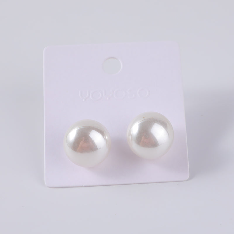 Elegant pearl earrings-2