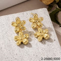 Mixed material earrings-15