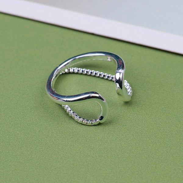 Silver Chain Ring