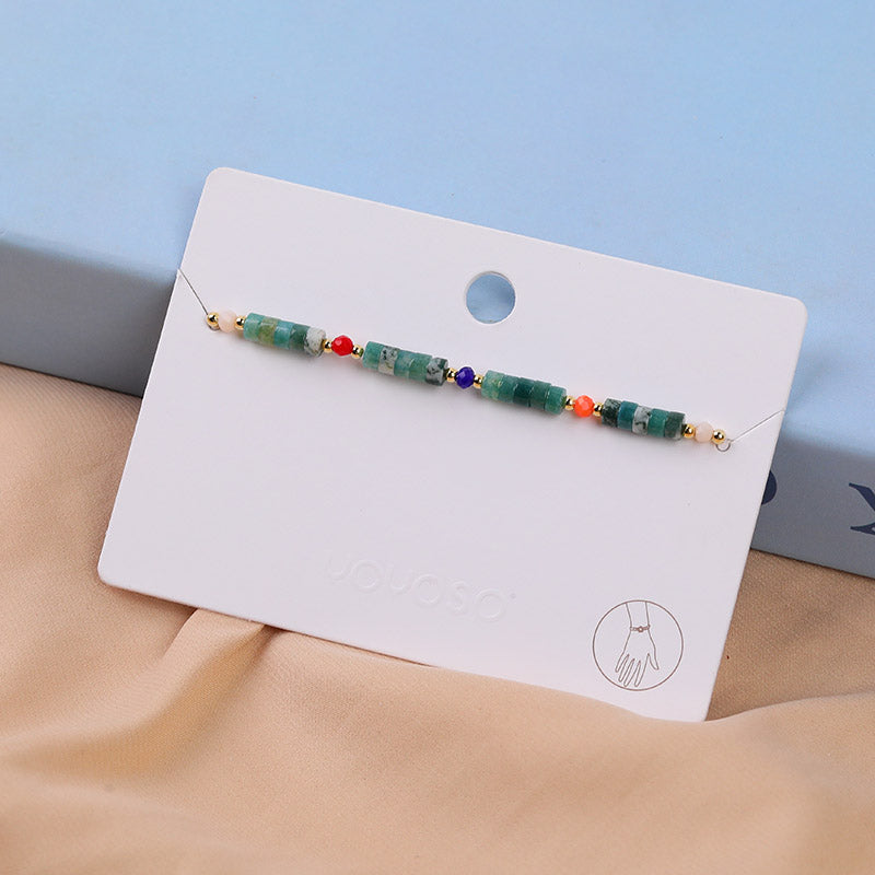 Natural Stone Crystal Bracelet