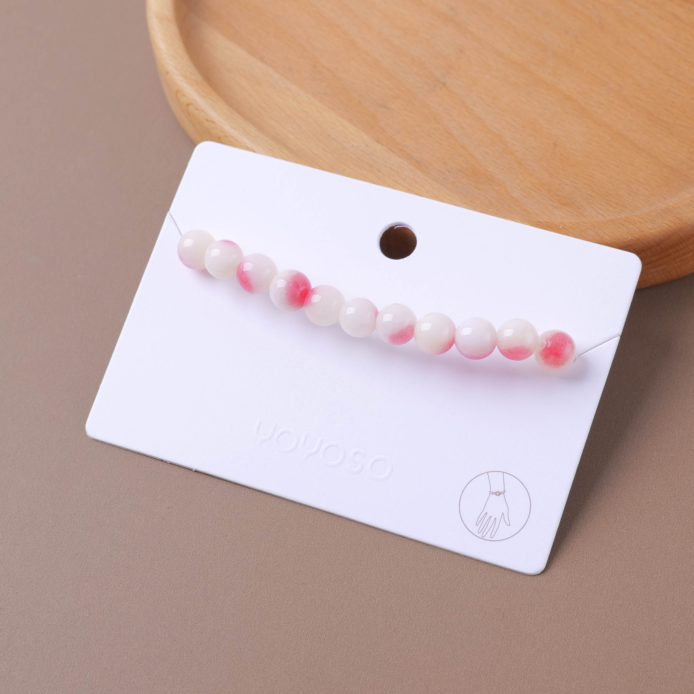 Colourful bead bracelet-11