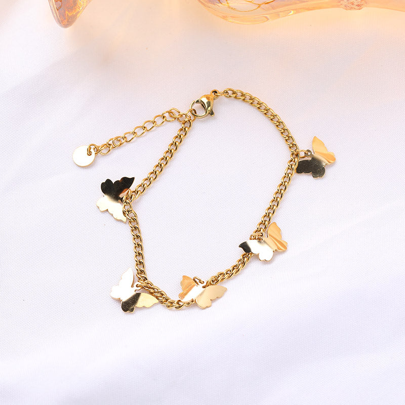 Versatile Butterfly Bracelet-Gold