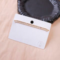 Simple square zirconia bracelet