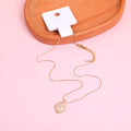Zircon light luxury pendant necklace