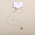 Double Hoop Fashion Necklace
