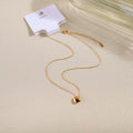 Gold Heart Fashion Necklace