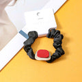 Frosted contrasting color square rubber band