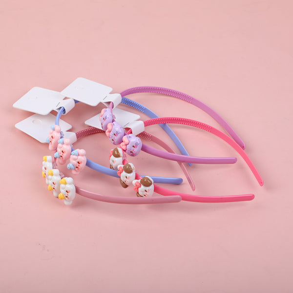 Cartoon children's acrylic hair band-2