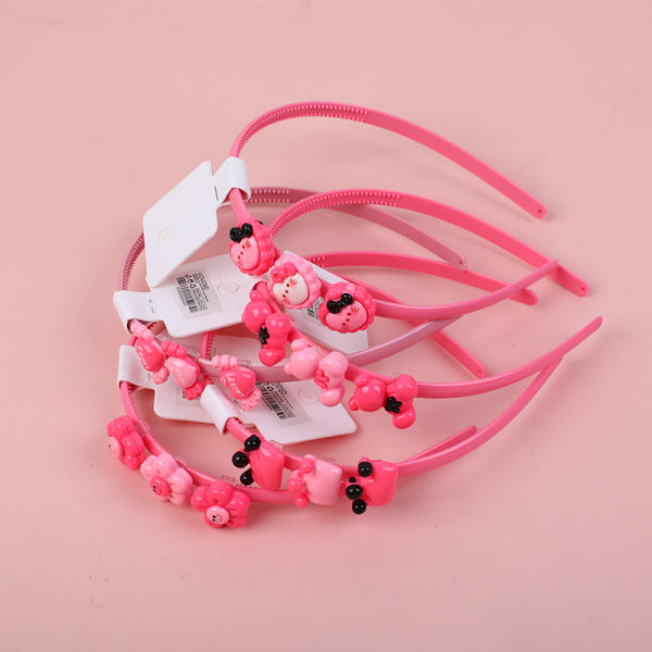 Cartoon children's acrylic hair band-8