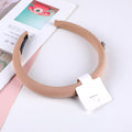 Monochrome fabric high skull hair band