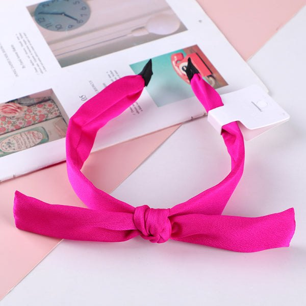 Rose red series-simple ear hair band