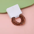 002 Leopard Phone Cord Leather Strap Assortment-2PCS