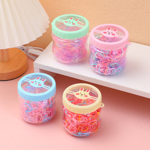 Rabbit bottle disposable rubber band