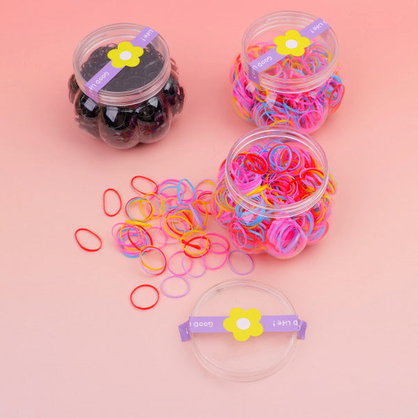 Pumpkin-shaped Bottle Disposable Elastic Bands
