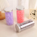 Large Round Bucket Disposable Hair Ties