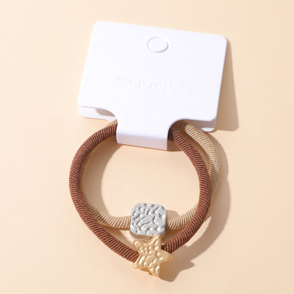 Alloy floret rubber band