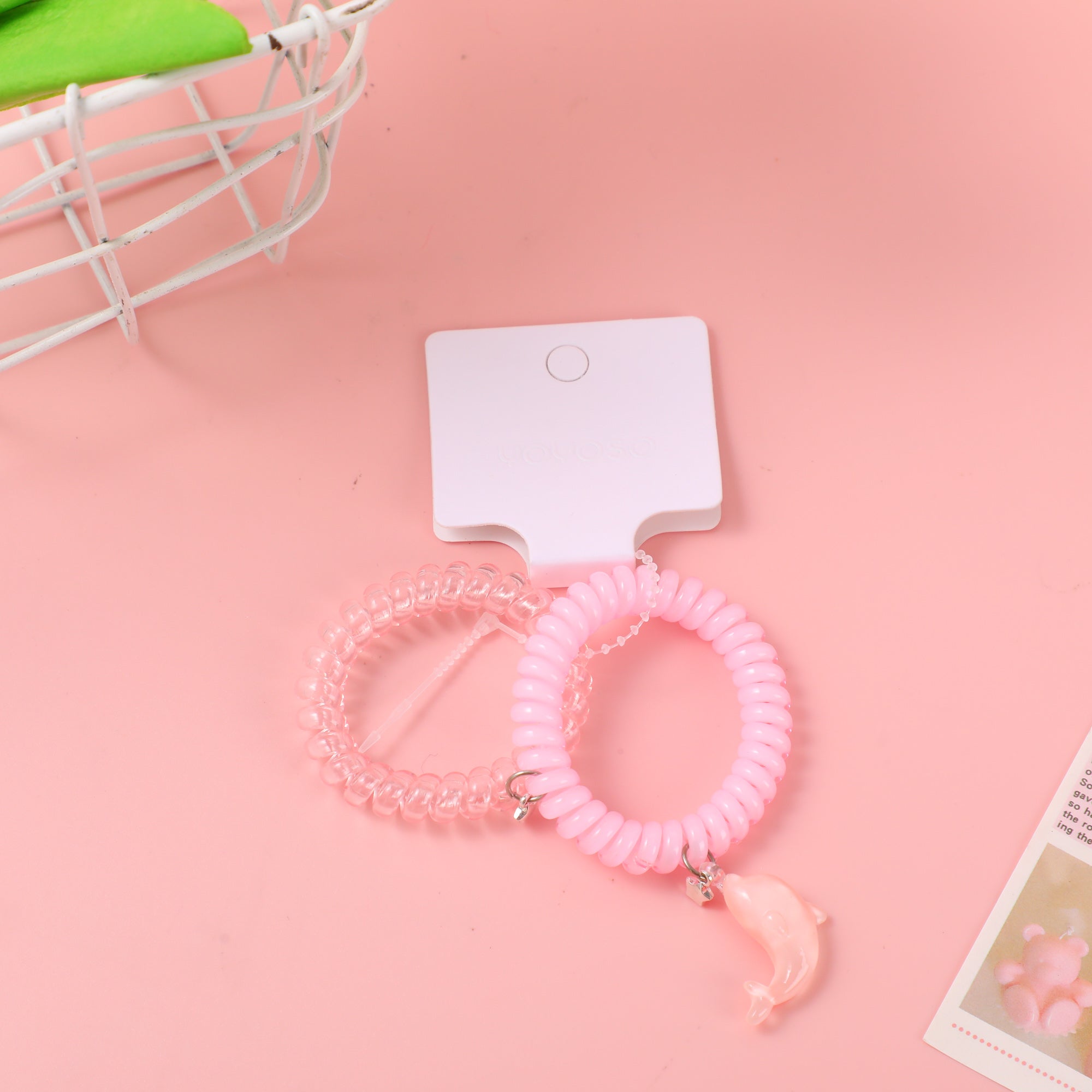Ocean Spiral Hair Ties - 2pcs