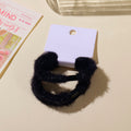 Furry Hair Ties - 3pcs