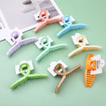 Cross versatile acrylic hair claw clip