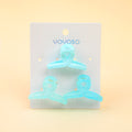 Cross acrylic claw clamp -3pcs