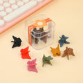 Boxed butterfly acrylic claw clip