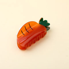 Carrot acrylic claw clip